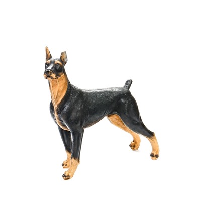 УЦЕНКА Садовая фигура «Собака Доберман» 48×20×48 см