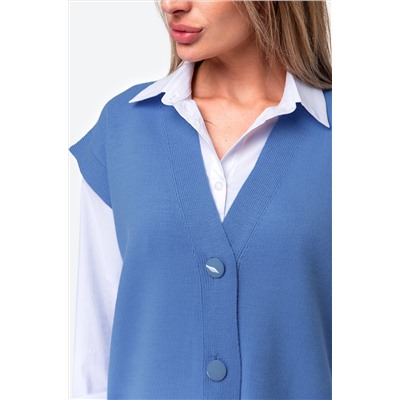 Женский вязаный жилет Happyfox