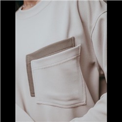 Свитшот женский Дабл (Бежевый)