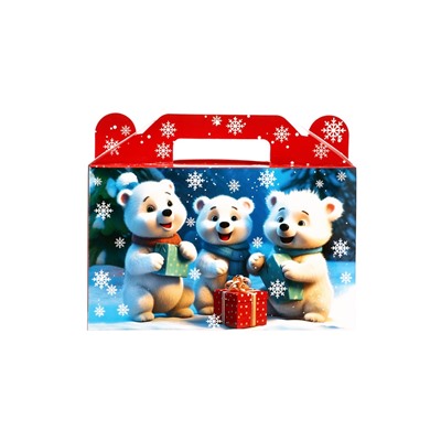 Сладкий новогодний подарок «Милые мишки», детский, 500 г