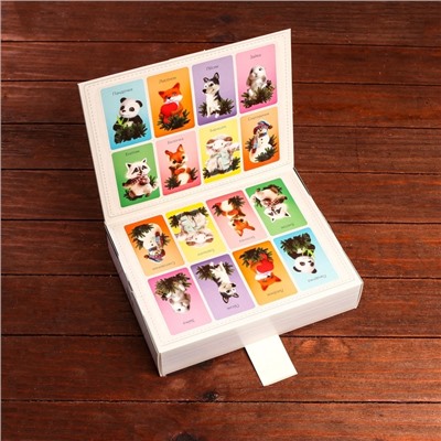 Подарочная коробка «Собери зверей», для сладких подарков, 18.5×5×23.6 см, набор 5 шт.