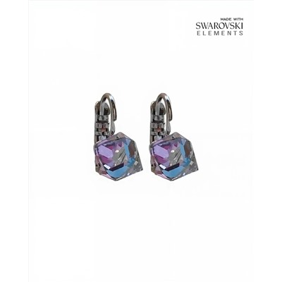 Серьги с кристаллами Swarovski