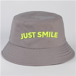Панама детская Smile, серая, р-р 54