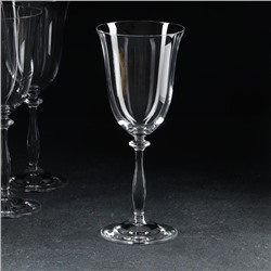 Набор бокалов для вина из хрустального стекла «Анжела», 6 шт., 350 мл