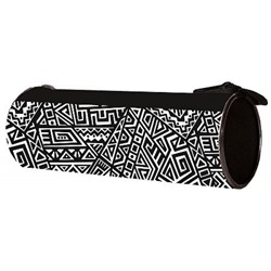 Пенал-тубус 195х85 мм ПТ-02 "ЗНАНИЯ СИЛА 2026" большой, печать на ткани Пчелка