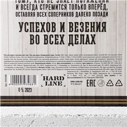 Подарочный набор «На удачу», гель для душа виски 250 мл и мочалка для тела, Чистое счастье