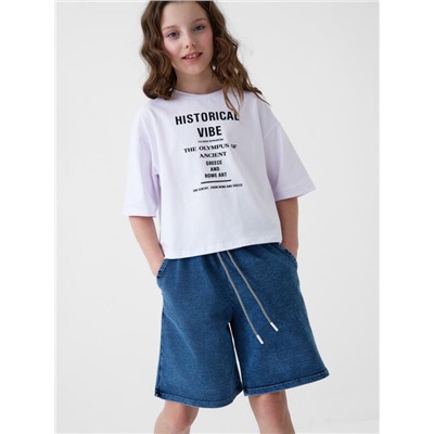 Шорты трикотажные для девочек