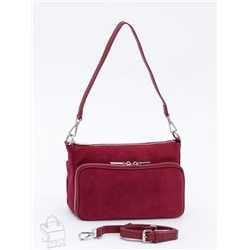 Сумка женская кожаная 8200PEF wine Polina&Eiterou  в Новосибирске