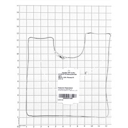 Цепь из серебра родированная - Венецианская, 55 см 925 пробы 81038161755 венецианская