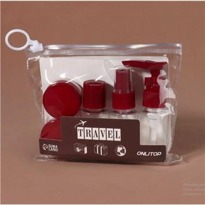 Дорожный набор флаконов , 5 баночек 30 мл