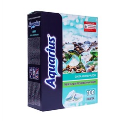 Таблетки для посудомоечных машин "Aquarius" Сила Минералов, 100 шт