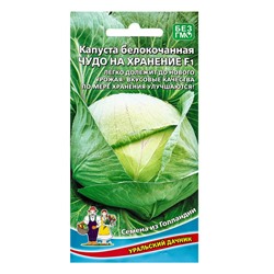 Семена Капусты белокочанной "Чудо на хранение" F1, 0,3 г