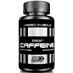 Kaged Muscle, "ЧистоКоф", кофеин, 100 капсул в растительной оболочке
