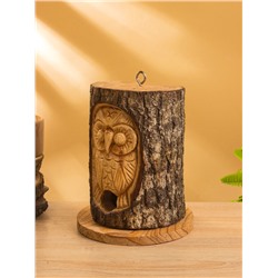 Скворечник «Сова», 14×14×22 см, дерево джампинис