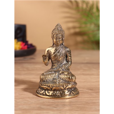 Сувенир «Будда Благословения», 6×5×11 см, бронза