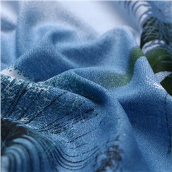 Простыня на резинке 2-спальная «Этель. Одуванчики», 180×200+25, бязь