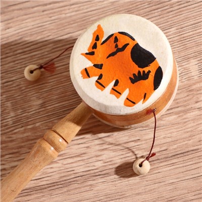 Сувенирный музыкальный инструмент «Клон-тонг», 22×6×4 см, МИКС