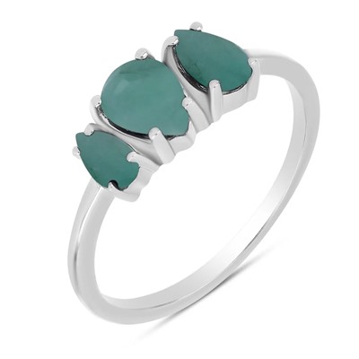 Кольцо, изумруд берилл, Марисса