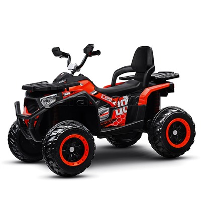 Электромобиль детский "Квадроцикл" (цвет черно-красный)
