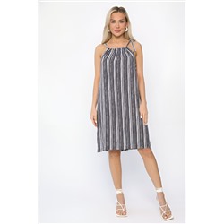 Сарафан Укрась лето! (синее/полоска) П13735-10М