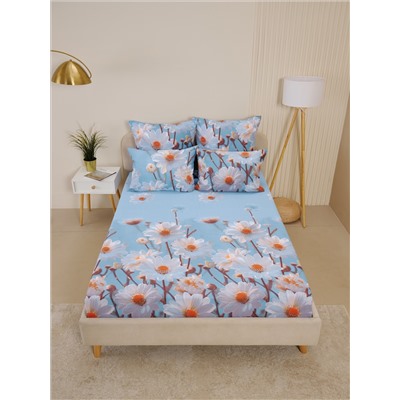 Простыня бязь люкс - Ромашки