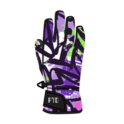 Перчатки текстильные для девочек