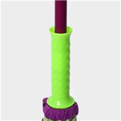 Швабра с отжимом Доляна, насадка из микрофибры, металлическая ручка 117 см