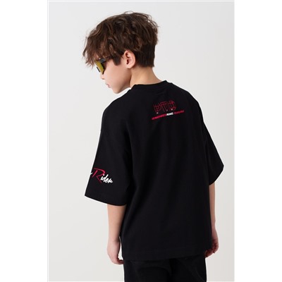 Фуфайка трикотажная для мальчиков (футболка) PLAYTODAY, 1240005