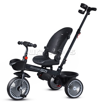 Велосипед 3-х колесный, серый