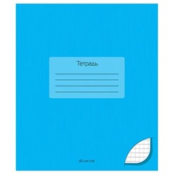Тетрадь  48л клетка "Голубой" С2528-17 КТС-ПРО