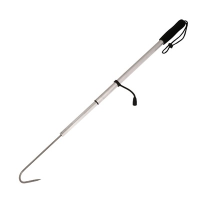 Багорик телескопический 110 см, алюминиевый, защита жала силикон, ручка неопрен