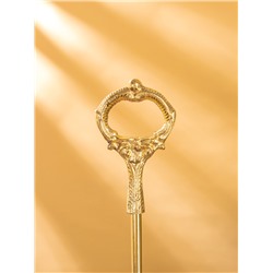 Ложка для обуви «Царская», 51 см, латунь