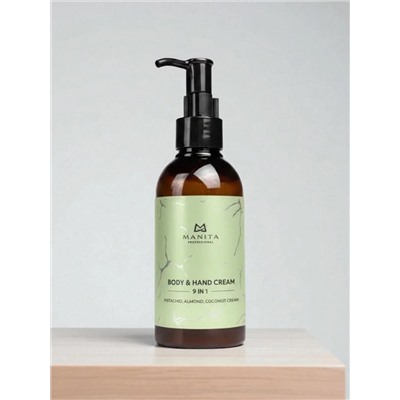 MANITA Парфюмированный крем для рук и тела / Pistachio, Almond, Coconut Cream, 150 мл 28148