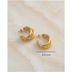 Стильные серьги