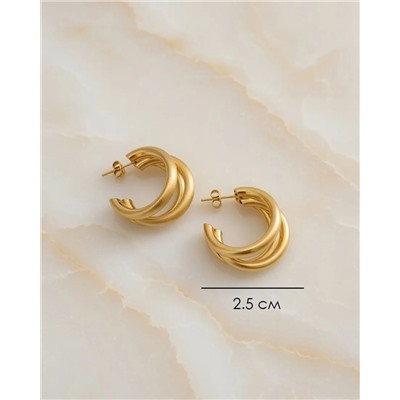 Стильные серьги