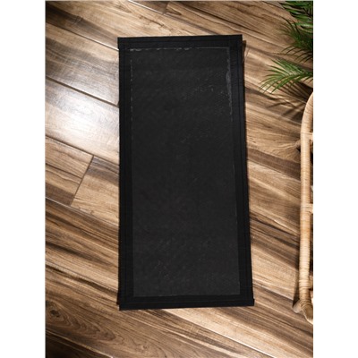 Коврик плетёный из листьев пандануса, 100×45×0.7 см