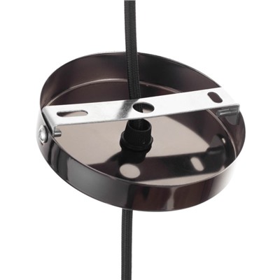 Светильник BayerLux «Эдиссон» Е27 60 Вт черный хром 10×10×100 см