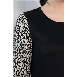 Платье Фиона (черное) П12956-10М