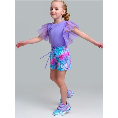 Фуфайка трикотажная для девочек (футболка)