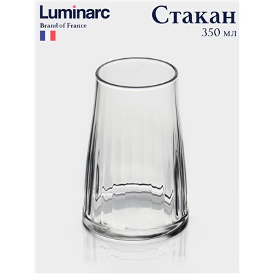 Стакан Luminarc BUCOLIQUE, 350 мл, стекло, прозрачный