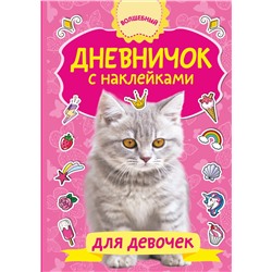 АСТ Дмитриева В.Г. "Дневничок с наклейками для девочки"