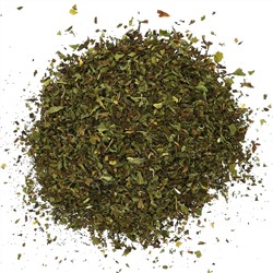 Frontier Natural Products, Органические нарезанные и отобранные листья мяты колосистой, 16 унций (453 г)