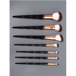 Набор кистей для макияжа SMOKY, 7 шт., чёрный
