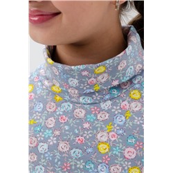 Водолазка Краски с горлом детская (Серый)