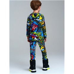 Термокомплект трикотажный для мальчиков: брюки, толстовка