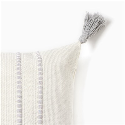 Наволочка декоративная Этель сканди 45×45 см, цвет серый, хлопок