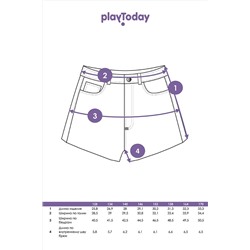 Шорты PLAYTODAY, 974149