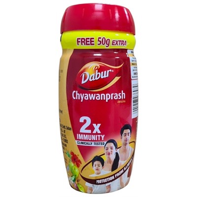 Чаванпраш Дабур (иммуномодулятор) Dabur Chyawanprash 2 x Immunity 500 гр. + 50 гр. бесплатно
