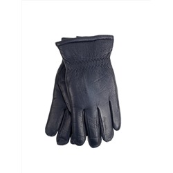 Перчатки мужские из натуральной кожи цвет черный