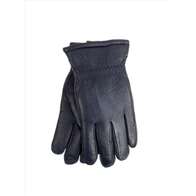 Перчатки мужские из натуральной кожи цвет черный